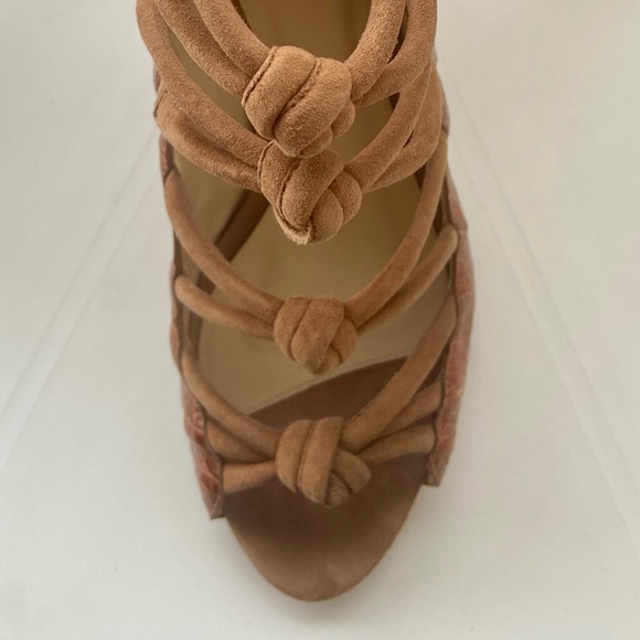 Suede sandals. Alexandre Birman. - Picture 4 of 6